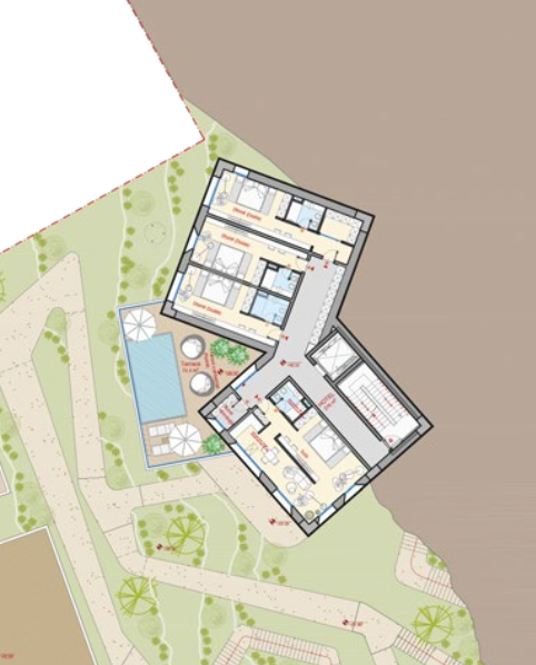 Zone D — Hotel Suite 98 m²